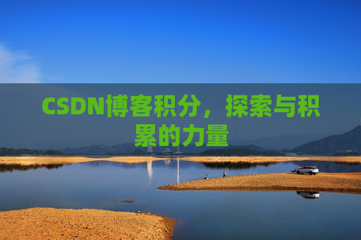 CSDN博客积分，探索与积累的力量